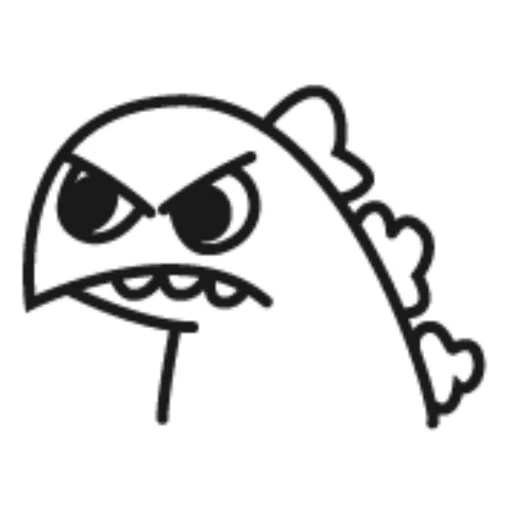 🦖 Стикер «小恐龙高清版» для Telegram