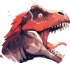 🦖 Эмодзи «Динозавры» для Telegram