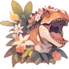 🦖 Эмодзи «Динозавры» для Telegram
