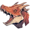 🦖 Эмодзи «Динозавры» для Telegram