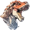 🦖 Эмодзи «Динозавры» для Telegram