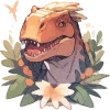🦖 Эмодзи «Динозавры» для Telegram