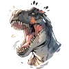 🦖 Эмодзи «Динозавры» для Telegram