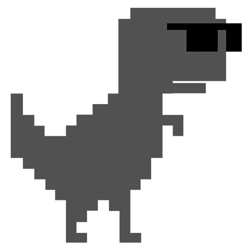 ☹️ Стикер «Tyrannosaurus» для Telegram