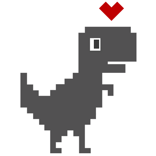😞 Стикер «Tyrannosaurus» для Telegram