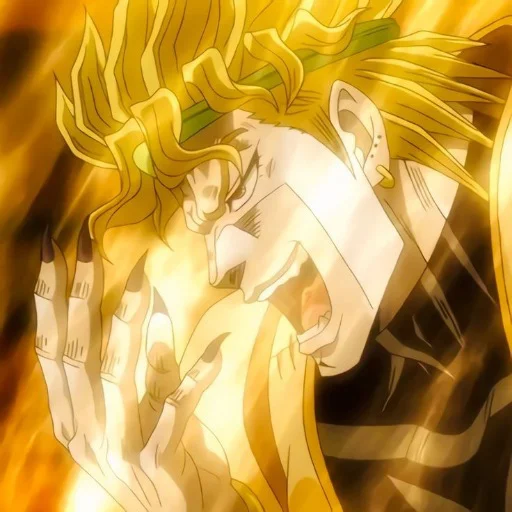 🕡 Стикер «Dio Brando Дио Брандо» для Telegram