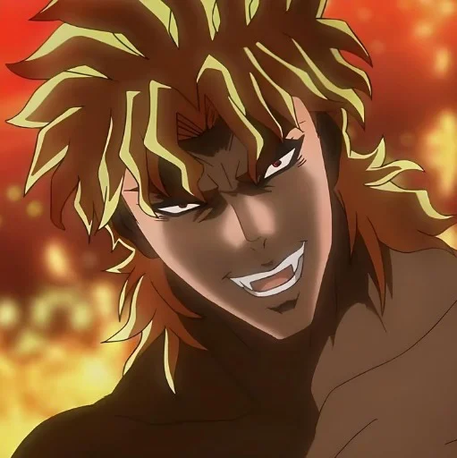 🧛 Стикер «Dio Brando Дио Брандо» для Telegram