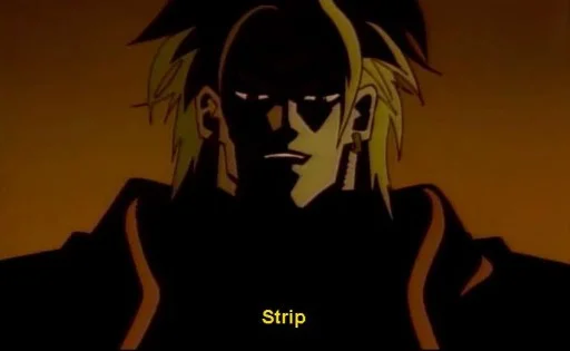 🕡 Стикер «Dio Brando Дио Брандо» для Telegram