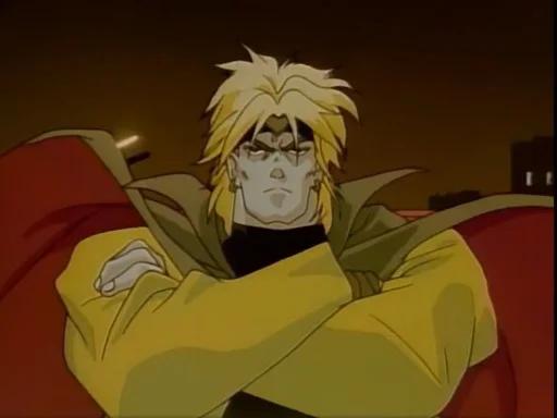 🕡 Стикер «Dio Brando Дио Брандо» для Telegram