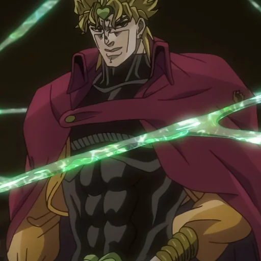 🕡 Стикер «Dio Brando Дио Брандо» для Telegram
