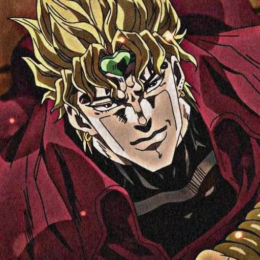 🕡 Стикер «Dio Brando Дио Брандо» для Telegram