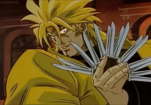 🕡 Стикер «Dio Brando Дио Брандо» для Telegram