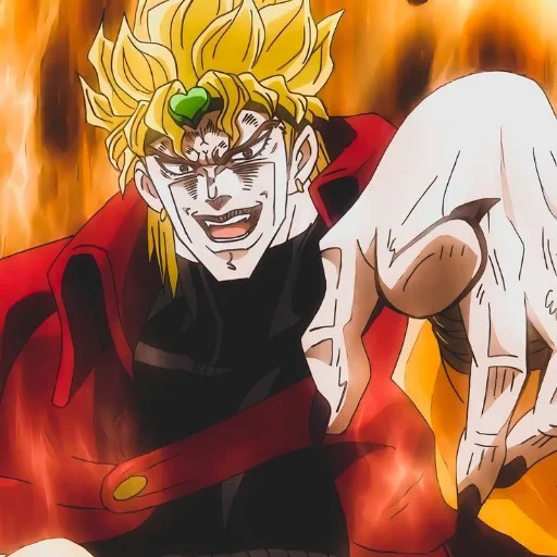 🕡 Стикер «Dio Brando Дио Брандо» для Telegram