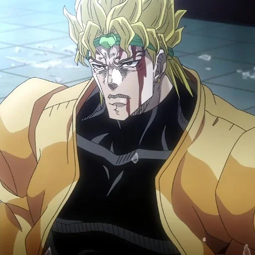 🕡 Стикер «Dio Brando Дио Брандо» для Telegram