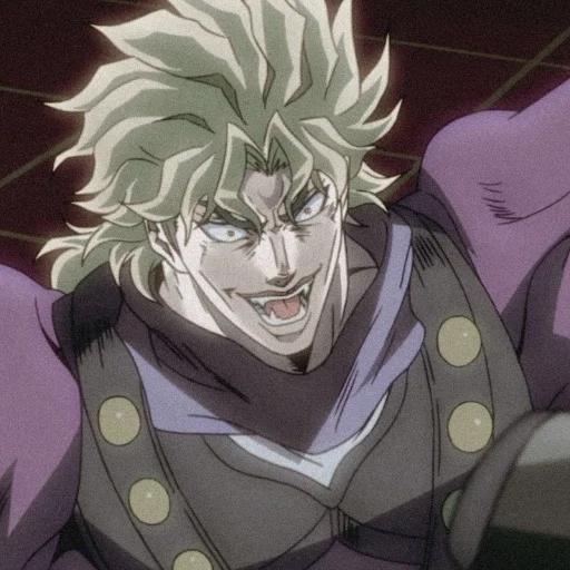 🧛 Стикер «Dio Brando Дио Брандо» для Telegram