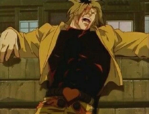 🕡 Стикер «Dio Brando Дио Брандо» для Telegram