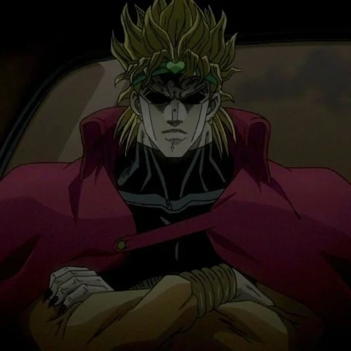 🕡 Стикер «Dio Brando Дио Брандо» для Telegram