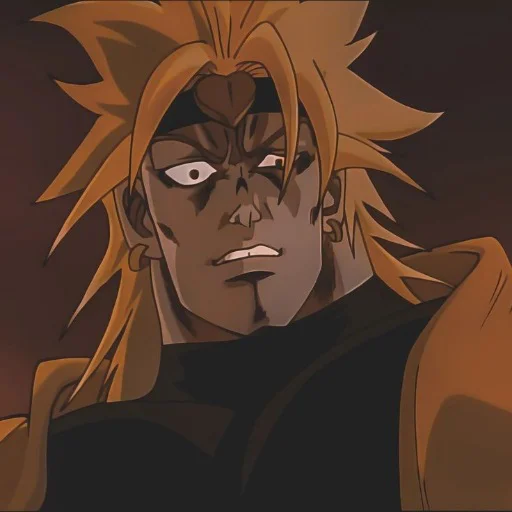 🕡 Стикер «Dio Brando Дио Брандо» для Telegram