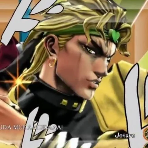 🕡 Стикер «Dio Brando Дио Брандо» для Telegram