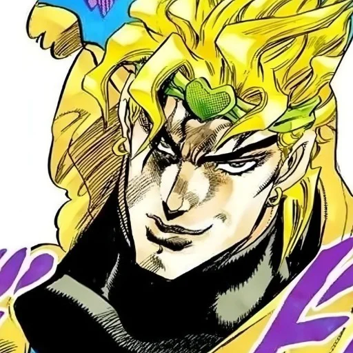 🕡 Стикер «Dio Brando Дио Брандо» для Telegram