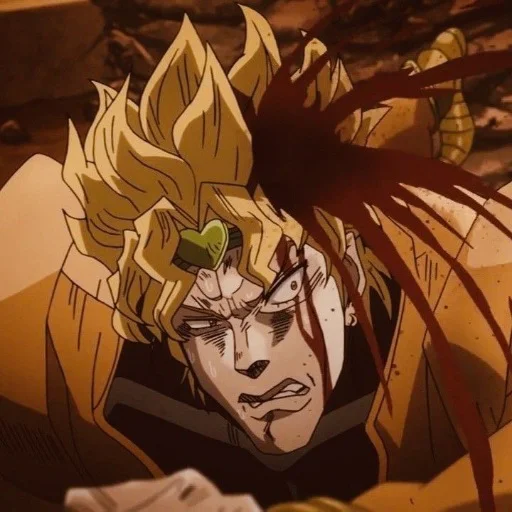 🕡 Стикер «Dio Brando Дио Брандо» для Telegram