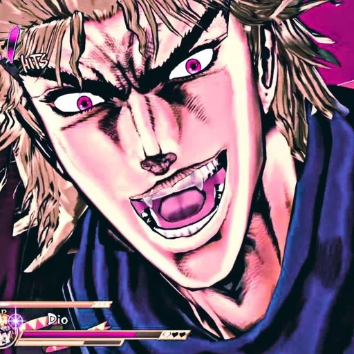 🧛 Стикер «Dio Brando Дио Брандо» для Telegram
