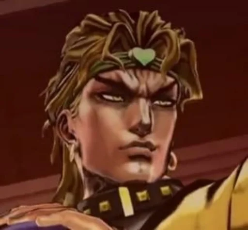 🕡 Стикер «Dio Brando Дио Брандо» для Telegram