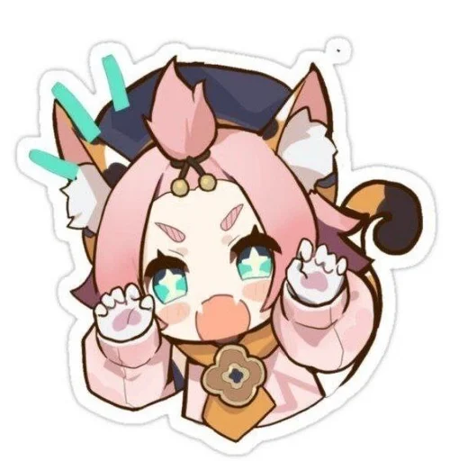 😈 Стикер «Диона» для Telegram