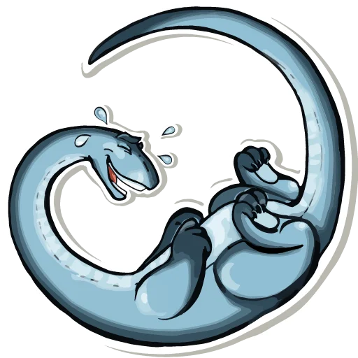 Стикерпак Diplodocus Ray для Telegram