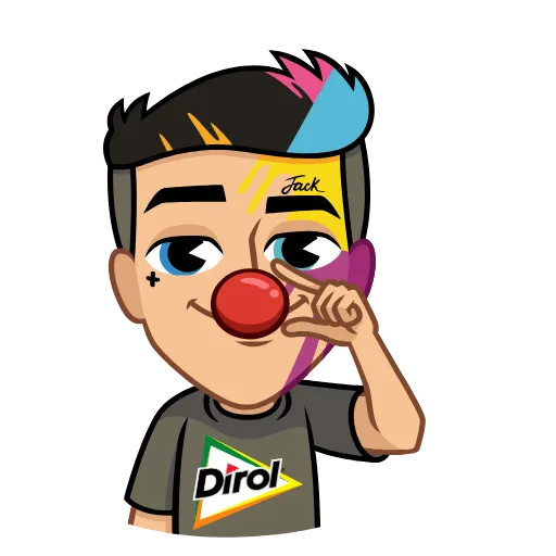 🤡 Стикер «Jack is back!» для Telegram