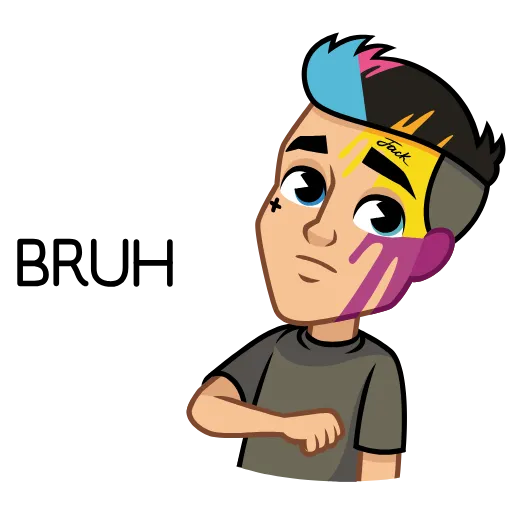 😔 Стикер «Jack is back!» для Telegram