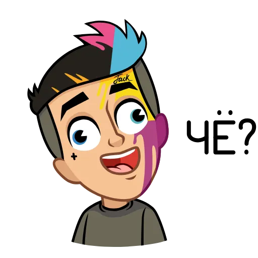 🤪 Стикер «Jack is back!» для Telegram