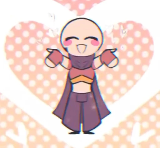 🤗 Стикер «Undertale» для Telegram