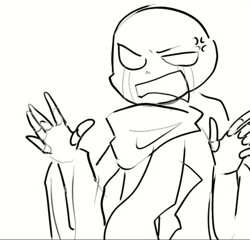 🌟 Стикер «Undertale» для Telegram