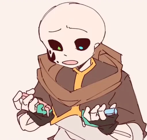 😭 Стикер «Undertale» для Telegram