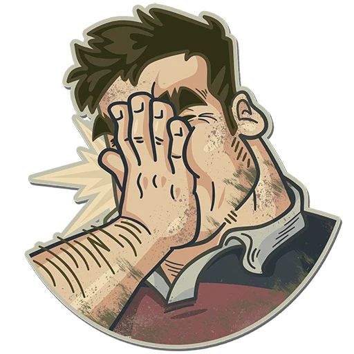 🤬 Стикер «Dirty Rugby» для Telegram