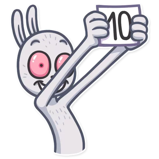 👍 Стикер «Dirty Bunny» для Telegram