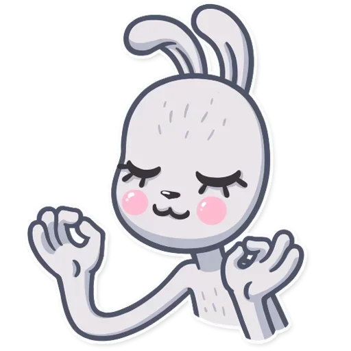 🙂 Стикер «Dirty Bunny» для Telegram