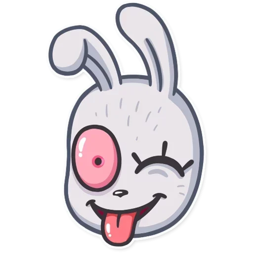 😉 Стикер «Dirty Bunny» для Telegram