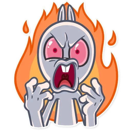 🔥 Стикер «Dirty Bunny» для Telegram