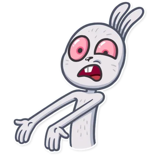 😰 Стикер «Dirty Bunny» для Telegram