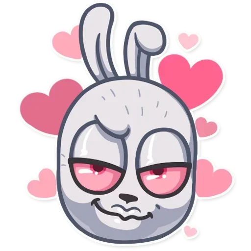 🥰 Стикер «Dirty Bunny» для Telegram