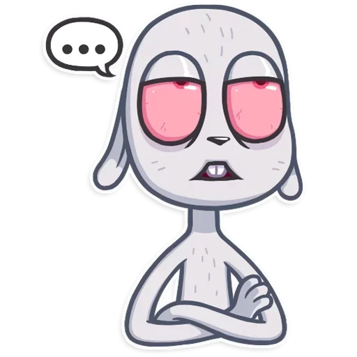 🙄 Стикер «Dirty Bunny» для Telegram