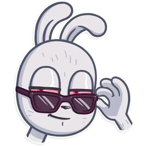 😎 Стикер «Dirty Bunny» для Telegram