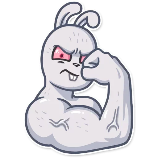 💪 Стикер «Dirty Bunny» для Telegram