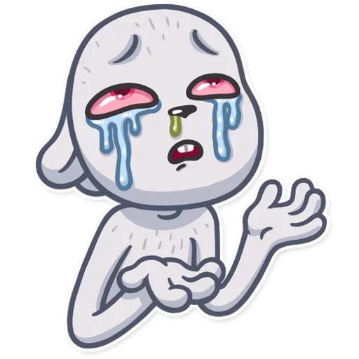 😭 Стикер «Dirty Bunny» для Telegram