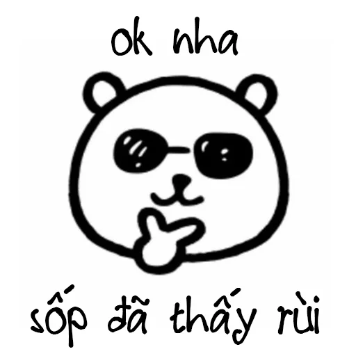 👌 Стикер «Meme tim đì sai» для Telegram