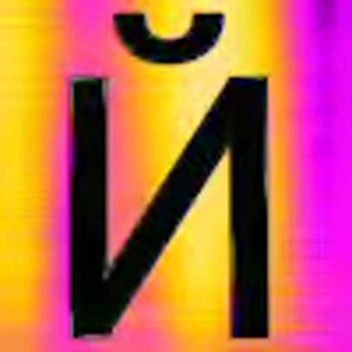 ⚙️ Эмодзи «Disco alphabet» для Telegram