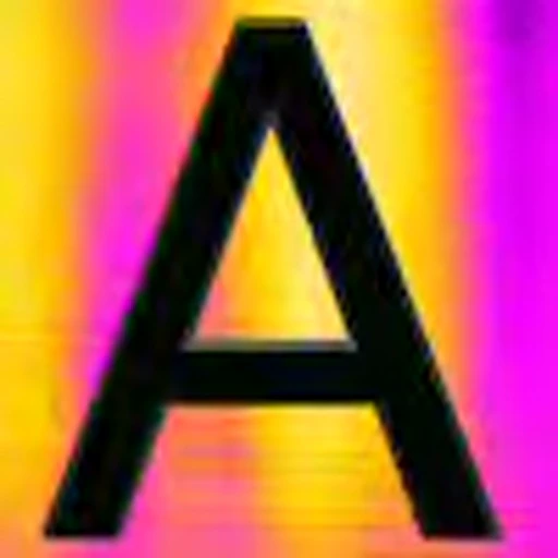 Стикерпак Disco alphabet для Telegram