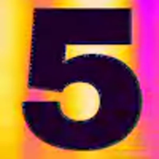 5️⃣ Эмодзи «Disco alphabet» для Telegram